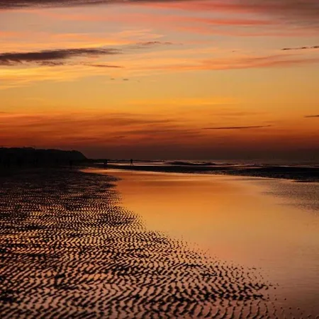 On Belgian Coast With Sea View Coxyde