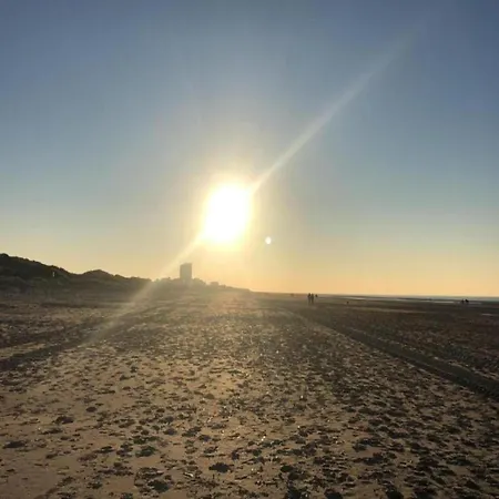 On Belgian Coast With Sea View